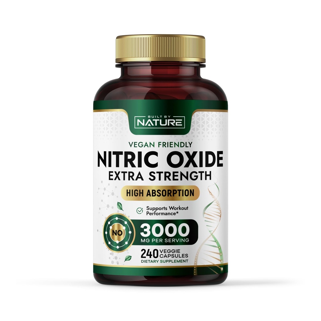 由Nitric Oxide自然公司制造,加装L-Arginine和L-Citrulline-240卡普尔
