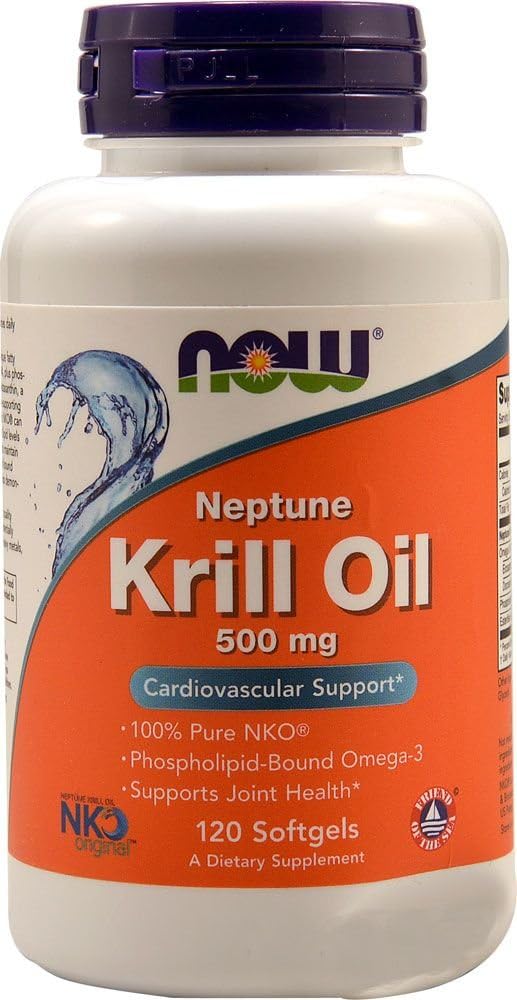 Now Foods - Neptune Krill Oil 500 mg. - 120 软胶