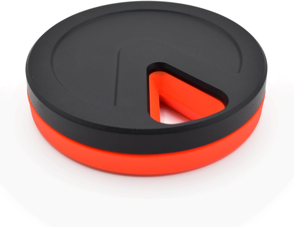 旅行RX Pill Case by Type Two Labs – Weekly 7 Day Pill Box, Purses 或 Pockets 的压缩磁性Pill组织者, Rugged Daily Caddy holds Vitamins, 补充品, Medication. (危险橙)