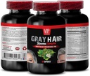 VIP VITAMINS 发型补充 - 灰毛反转复合体,生物锡,叶酸,网根 - Saw Palmetto 提取器, 1瓶(60卡普勒斯)