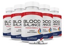 (5 Pack) Blood Balance Advanced Formula 688MG Supplement Pills 300 Capsules
