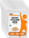 bulk Assupports.com 有机lium胡斯克粉 - 烤肉 P胡斯克粉 - 纤维补品 - Gluten Free,每服1.4g,1kg(2.2磅)(包5)