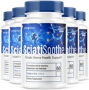LIVORKA(5 Pack) Sciatisoothe - Sciatisoothe补编 Sciati Soothe, Sciatisoothe Vitamins, Sciatisooth, Sciati Soothe补编 Sciati Soothe Capsules, Sciatic Sooth, 300 Capsules for 5个月
