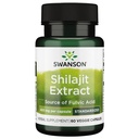Swanson Shilajit 摘录 - 草药补充剂促进细胞生长支持 - 整体健康自然公式 - (400毫克 60 Veg Capsules)