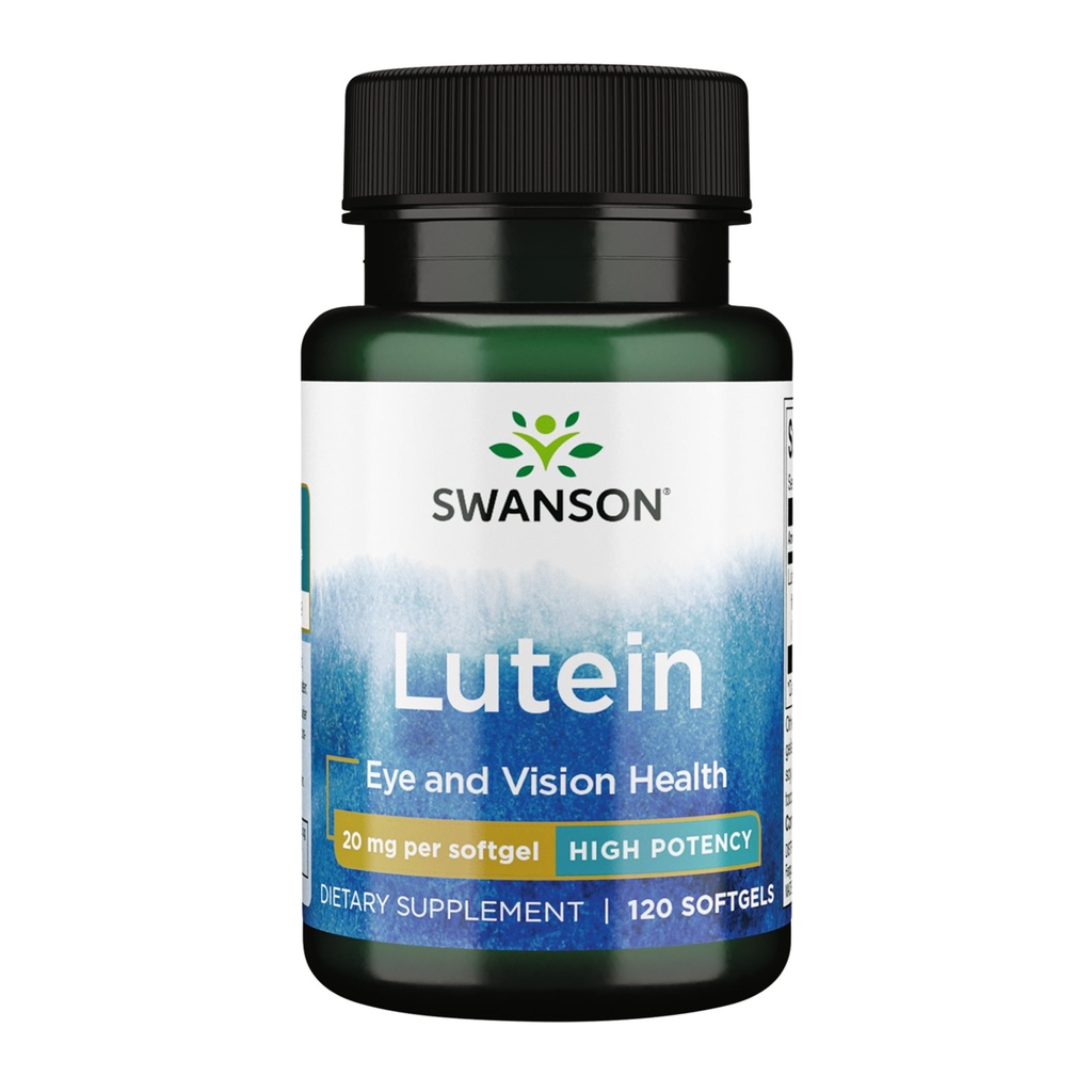 Swanson Lutein 20 毫克 120 Sgels (英语).