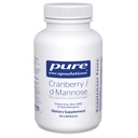 纯封装 Cranberry D-Mannose - 支持尿道切除健康* - 配有 Cranberry水果固体 - Vegan & Non-GMO 饮食补充 - 90 Capsules