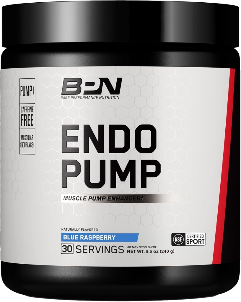 BPN Endo Pump 预研肌肉泵增强剂、血液流动增加/氧气输送到肌肉、蓝莓