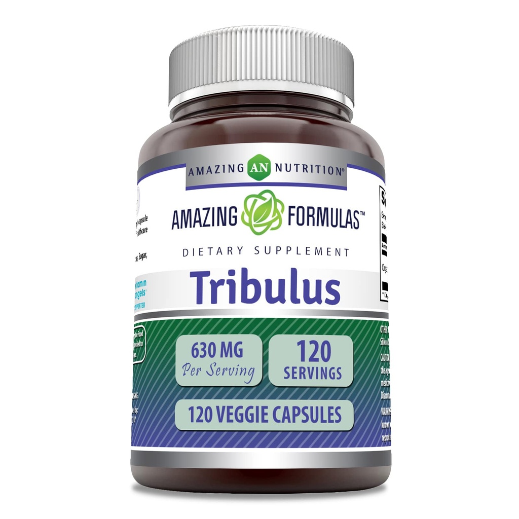 "神奇的公式" 有机Tribulus Terrestris 提取补充 | 630 Mg Per service | 120 Veggie Capsules | 非GMO | Gluten-Free | | | |  USA  USA
