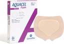 ConvaTec AQUACEL 泡沫 8"×7" Sacral 伤痕穿戴硅酮 Gel 粘合剂,防水,柔性,具有水纤维技术的医学等级,固态,矩形,5厘米箱