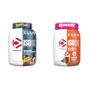 在 Dunkin' Mocha Latte Flavor 中将 ISO100 水解蛋白粉和 ISO100 水解蛋白粉分解