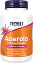 Now Foods Supplements, Acerola 4:1 提取粉末, Acerola 和 Ascorbic 酸, 自由激进拾荒者*, 6-Ounce