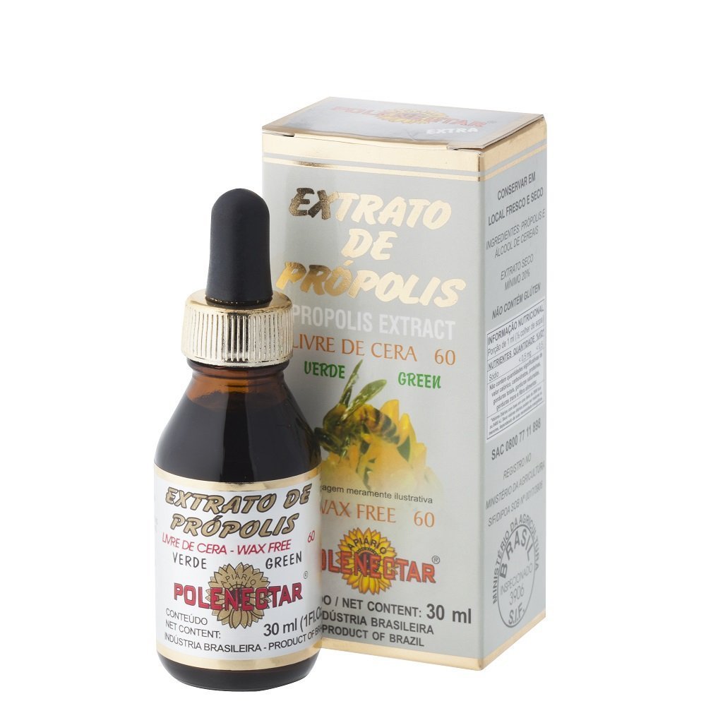 巴西进口的白蜂精(Premium) 提取的白蜡,免费60(30ml) 4包