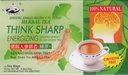 太极思想 尖锐的能量茶(英语:Ginseng Ginkgo Biloba) 12袋