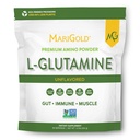 MariGold纯L-Glutanine Powder - 健康古特,Immune,和肌肉支持,Non-GMO,Gluten Free,Soy & Allergen Free(每次服役5g/5000mg)