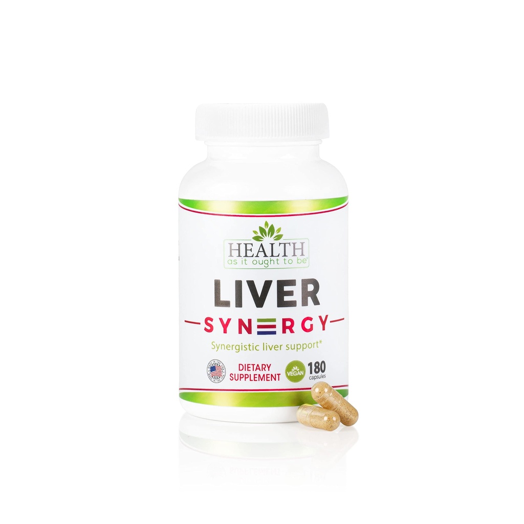 健康(Health As It Ought To Be Liver Syn3rgy Supplement) – 物理学家 配有牛奶 This,黑种子,韩国金森 – 180 Capsules