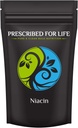 用于皮肤健康和消化支持的维生素B3 βn、Gluten Free、NGO → Nicotinic酸粉(5公斤/11磅)