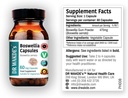 WAKDE的Boswellia Capsules (Salai Guggul, Shallaki), 60 Veg Caps, 植物补充品,全天然, Vegan