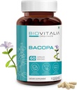 Biovitalia 天然 Bacopa 补充 Capsules 支持大脑功能 1000mg - 60 Capsule