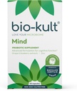 Bio-Kult Mind + 锌、葡萄和蓝莓提取 + 大脑和古特支持 + 认知功能 + + 60 盖