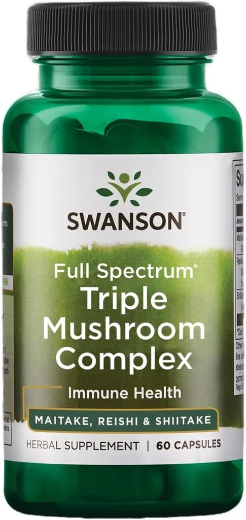 Swanson 全光谱 三重蘑菇综合体 60卡普尔
