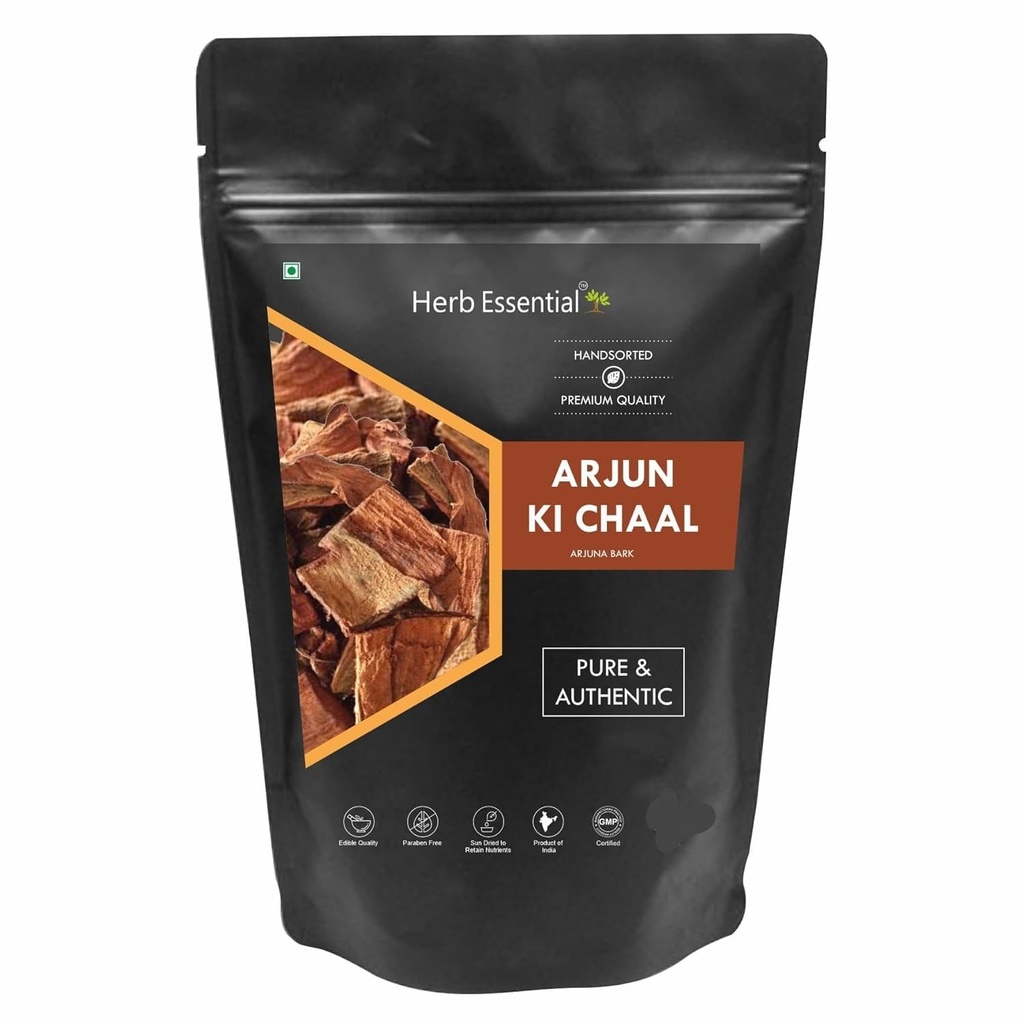 Arjun ki Chaal-Raw, Terminia Arjuna Bark – Raw 干燥有机Arjun 树 Bark, Sun dred 200 gm