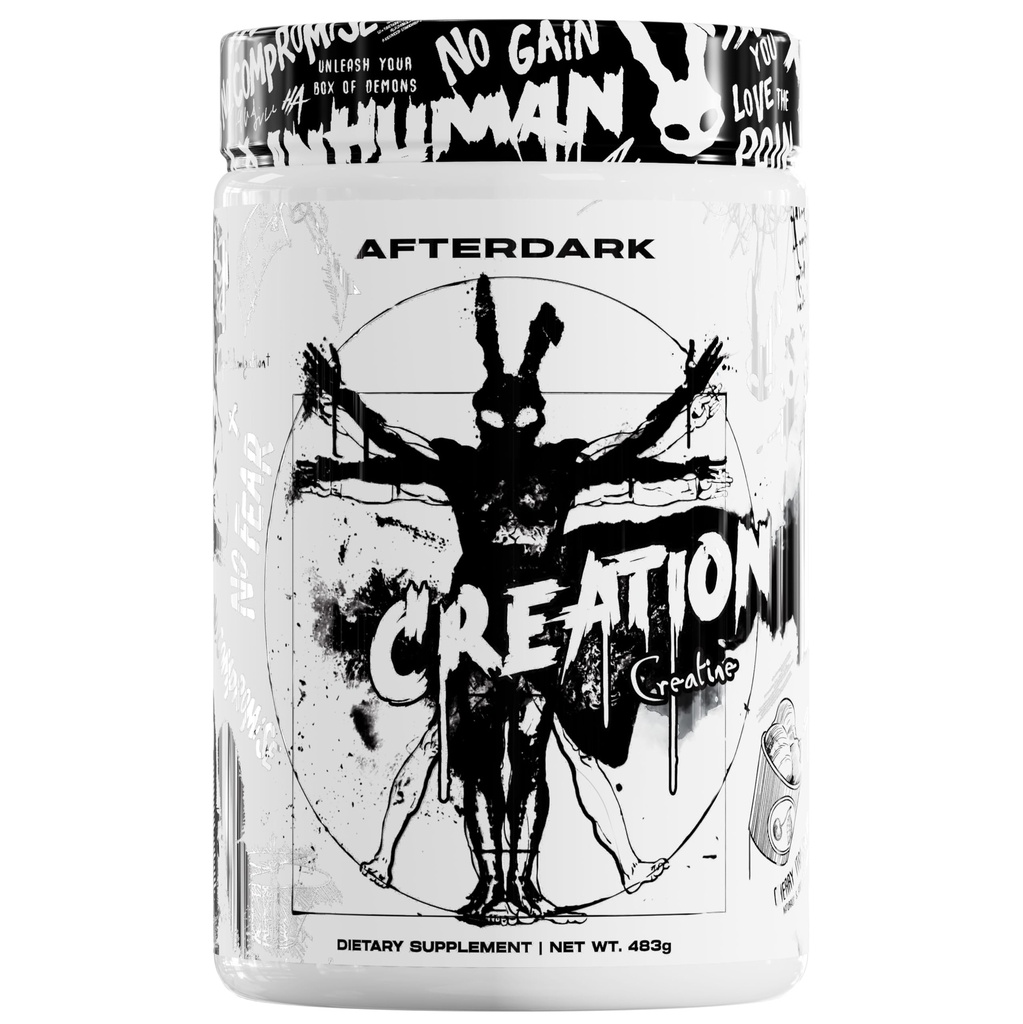 黑暗补充品 创造Creatine Monohydrate Powder, 10000mg Creatine Matrix Blend, 推广动力,耐力和肌肉生长, GMP认证, 美国制造, 21 服务, Cherry 意大利冰