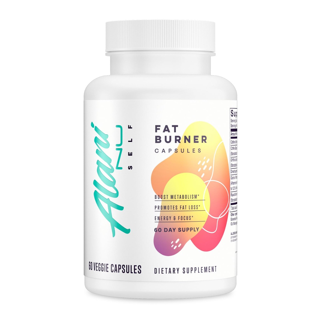 Alani Nu Premium Fat Burner 补充剂,代谢促进剂和Appetite 抑制剂,60天供应,包装 May Vary