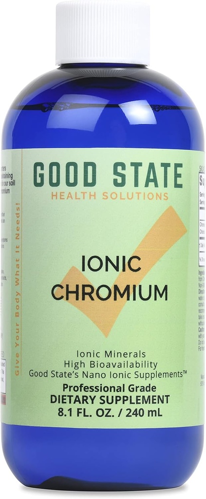 良好状态液体离子铬(96枚,600毫克 - 8 fl oz)