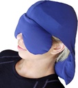 Sinus 压力 & Migraine 头痛救济帽和眼圈 -- -- 深穿草药冰帽,用于Hot或Cold Sinus 疼痛救济