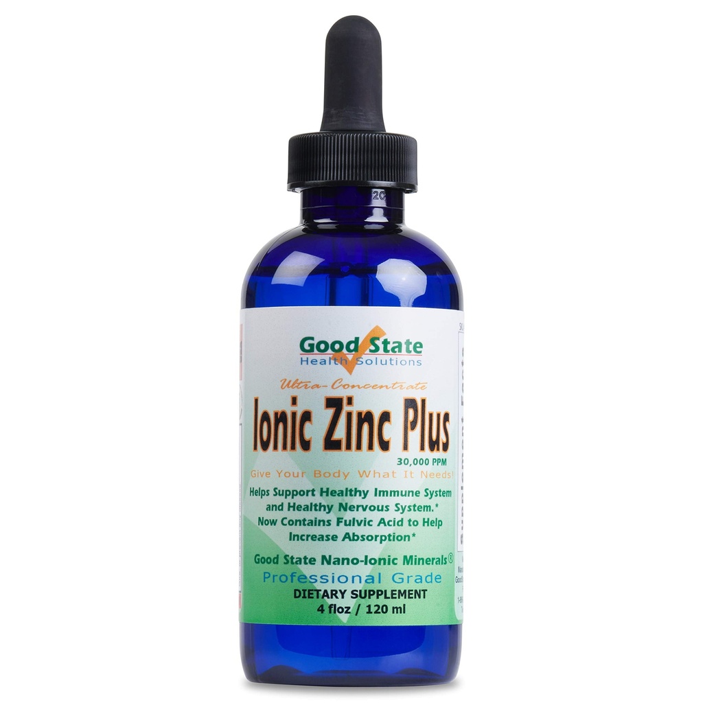 Good State Liquid Zinc Plus Ultra 集中式补充 425, 4 fl z, 1 计数