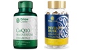 主码CoQ10 250mg,配有甘化镁和维生素E,配有甘化镁和维生素C的Psyllium Husk Capsules