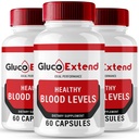 Gluco 扩展 Capsules, GlucoExtend 支持公式 补充药 - 最大强度, Gluco 扩展健康与健康 所有自然公式, 官方 GlucoExtend 健康 Capsules Reviews (3 Pack)