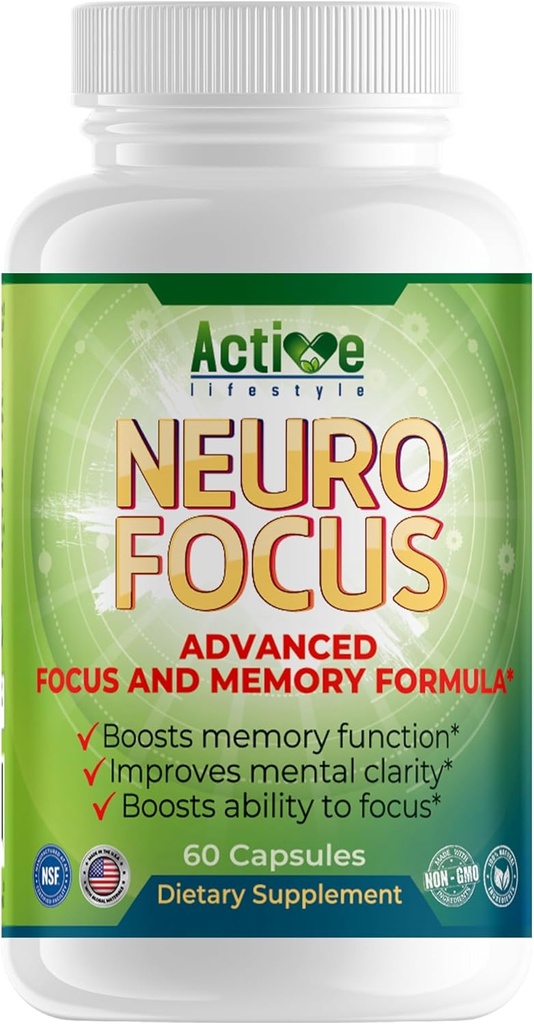 (原始内容存档于2017-03-21). Neuro Focus Nootropic brain Supplement for Men and Women: Memory, Clarity & Focus QQ Ginkgo Biloba, Vitamin B6, Phosphatidylserine, Choline, Huperzine A