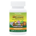 Natures Plus 动物游行 Kid Greenz - 90 Animal-Shaped Chewable Tables, pack of 3 - 包括超级食品 Blend - 蔬菜,Gluten Free - 270 总服务