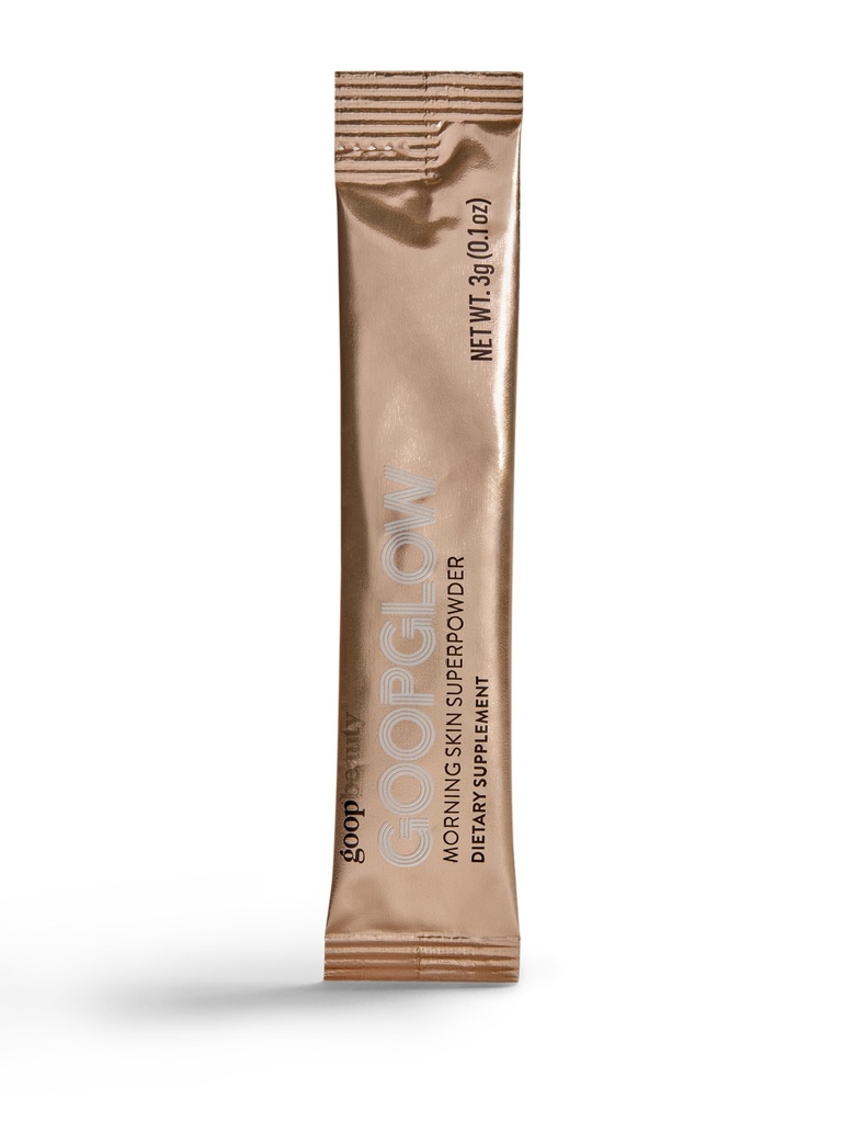 Goop Beauty Morning Skin Drinking Mix QQ 饮料 防疫药 QQ 维生素 C & E QQ 柠檬 Verbena & Orange Flavor & Non-GMO, Gluten-Free, & Vegan & Vegan 30 Pack