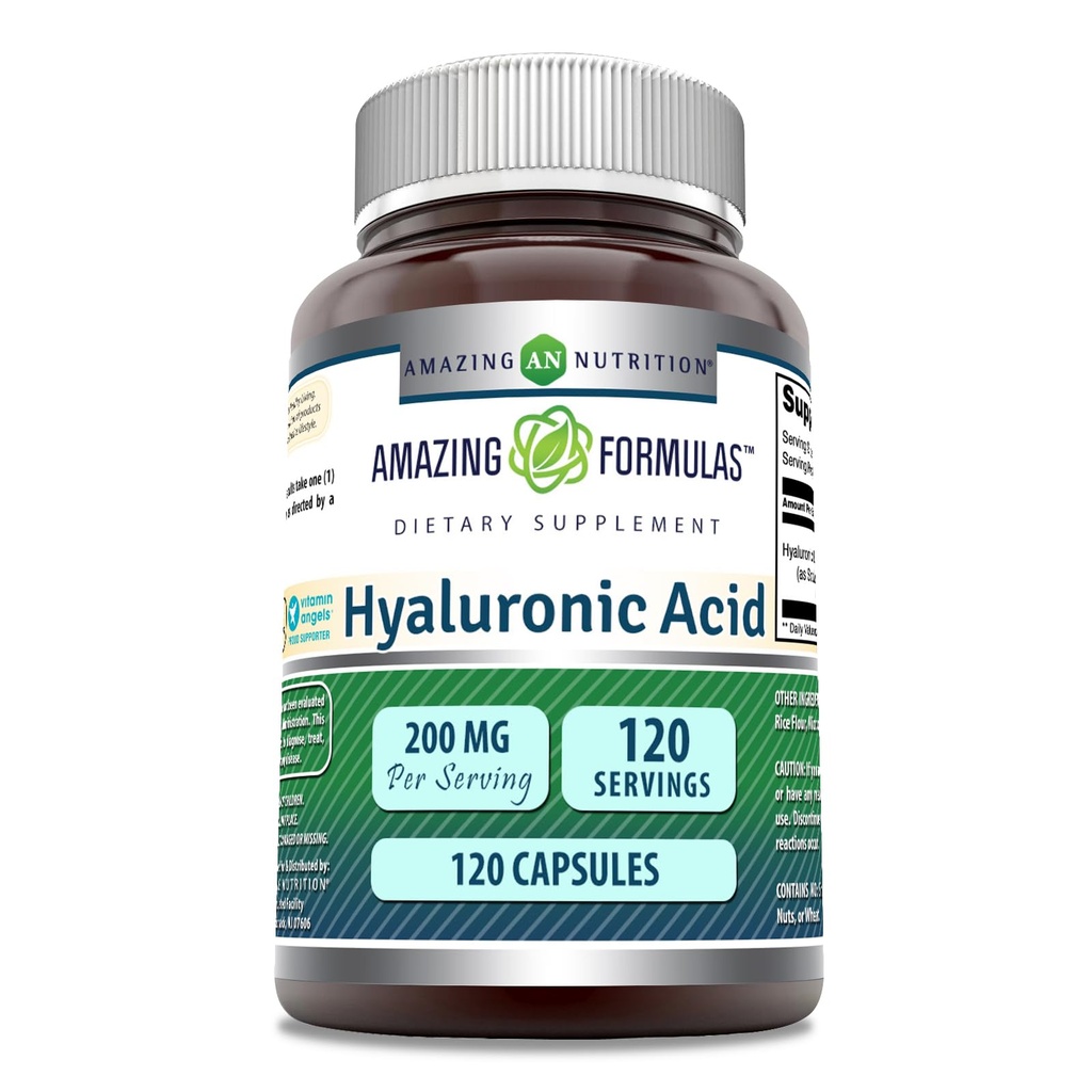(原始内容存档于2018-09-26) (英语). Excelligence Formulaments Hyaluronic Acid Supplements | 200 Mg per service | 120 Capsules | 非GMO | Gluten Free | | | |  USA  USA  USA  USA  USA  USA  USA  USA  USA  USA  USA  USA  USA