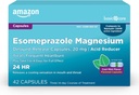 基本护理:Someprazole 镁 延后释放: Capsules 20 mg, 减酸剂, Cool Mint, 42 Counter(3 Packs of 14)