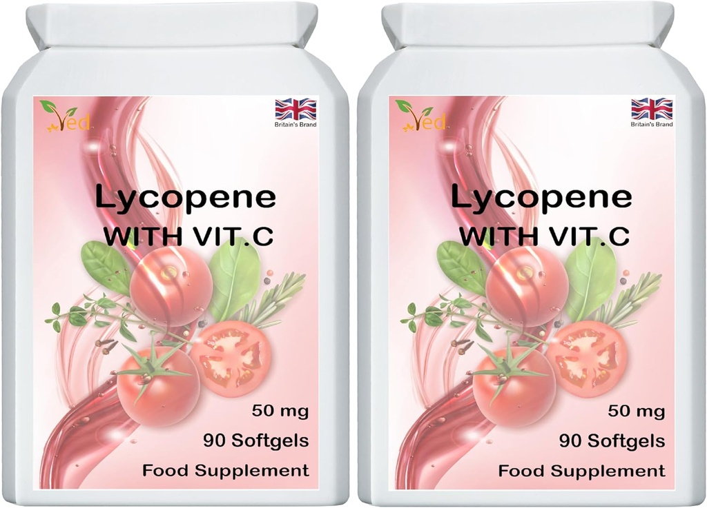Ved Lycopene 补充50mg (2包)