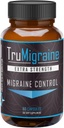TruMigraine Relief & Prevention – 头痛救济的所有天然Migraine补充剂 – 成份:Riboflavin, Feverfew, Paraben Free Butterbur, & Ginkgo Biloba & 60 Veggie Capsules,
