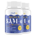 1200 MG SAM e 补充大脑,Mood, Joint, 和liver, 高吸附SAM-e(S-Adenosyl-L-Methionine) 与 CoQ10, 5-HTP, 内置 120 片, Vegan