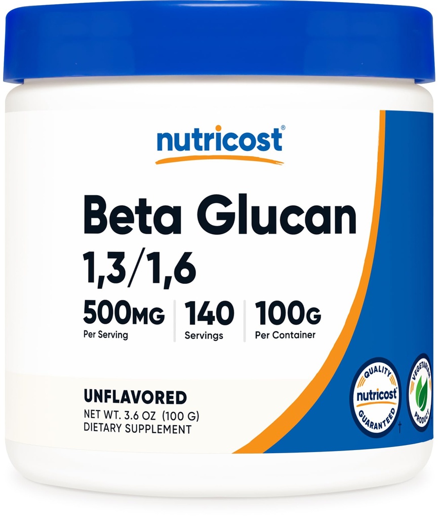 营养成本 Beta Glucan粉 100克-1,3/1,6-非转基因生物