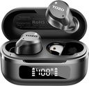TOZO NC9 混合主动噪声 取消无线耳机, 6 Mics ENC Clear Call, IPX8 防水, in Ear Bluetooth 5.3 耳机立体声 通过 APP 显示 32 个 EQ 播放时间