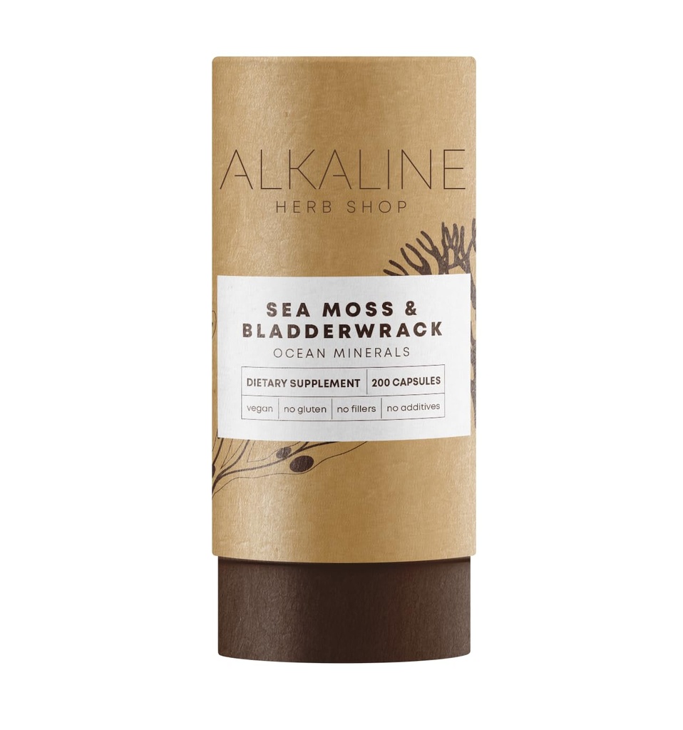 Alkaline Herb 商店海 Moss & Bladderwrack 补充200卡普尔