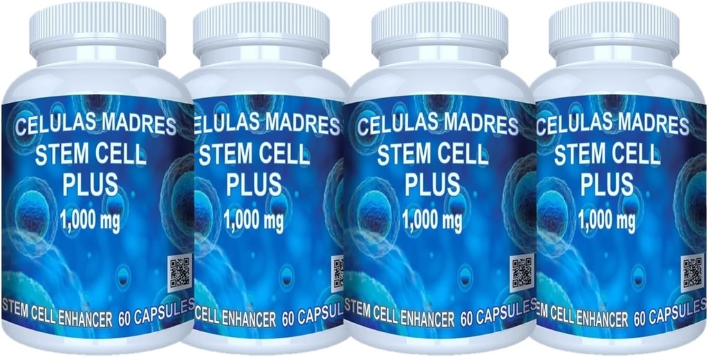 VITAMISAN 4 Celulas Madres Stemcells AFA 蓝绿色藻类 抗衰老 240 卡普尔