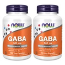 Now Gaba 500mg 100 计数( 包数 2)