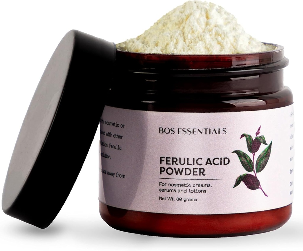 纯Ferulic酸性粉末 稳定维生素C 用于DIY奶油和血清