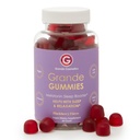 Grande Cosmetics Vegan Melatonin 成人睡眠援助Gummys,配有5mg Melatonin - Gluten Free,非转基因生物 - 2个月供应,60片,黑莓火焰