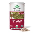 ORGANIC INDIA Psyllium 草药 - 全胡斯克纤维补充,文摘支持,Vegan,Gluten-Free,USDA认证有机物,非GMO,溶性与不溶性纤维源 - 12 oz