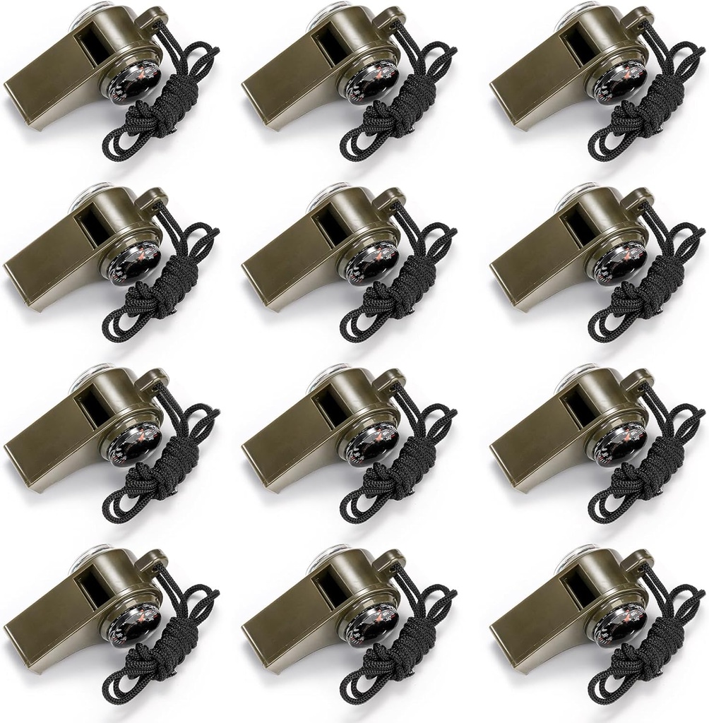 Kingrol 12 Pack Security Whistles for Adults, Land Emergency Whistles with Lanyard for Boating, Hiking, Camping, and Climbing 页面存档备份,存于互联网档案馆 成人安全口哨,Loud Emergency Whistles with Lanyard for Boarding, Hiking, Champing, and Climbing