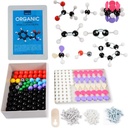 有机化学模型 Kit(307 PCS) – 师生和年轻人学术化学教育的陆军化学分子模型,包装原子,债券,电轨道(彩色)
